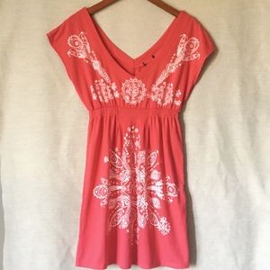 Venus Coral Beach Cover Up Dress
